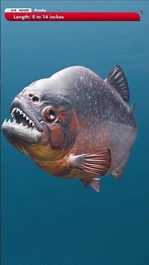 Big Fish Eat Small Fish | Piranha Vs Arapaima