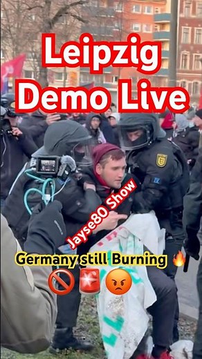 🚨Leipzig Demo Live #shorts #antifa #linke #polizeieinsatz #police #germany #leipzig #fy#bayern #afd