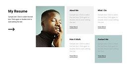 It's my resume - HTML Template by Nicepage
