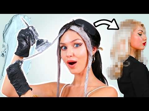 Bleaching this very dark hair with no damage