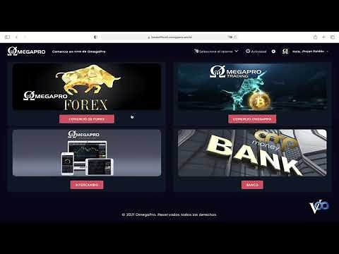 Cómo Iniciar sesión y mirar tus intereses en Omegapro