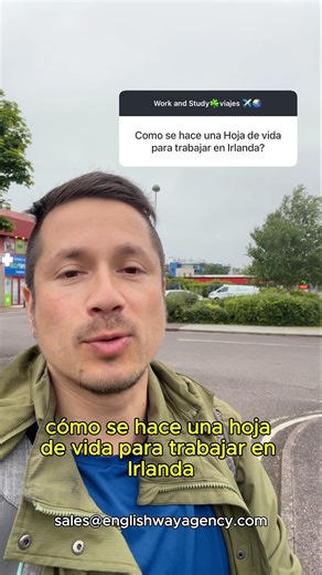 CV for #studyingenglish and working in #ireland #internationalstudents #cork