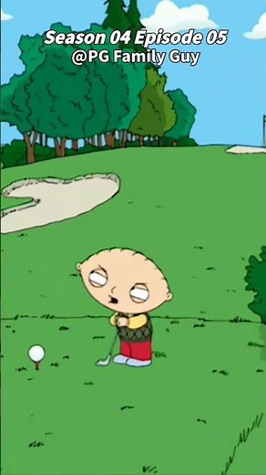 Stewie Goes To Play Golf With Annika Sorenstam: Family Guy