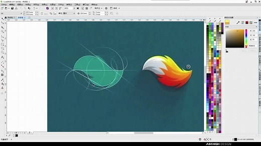 你不能错过的logo绘制技巧CorelDRAW（二）