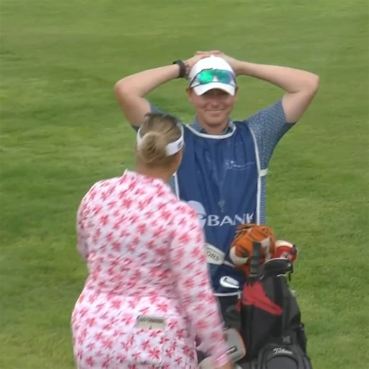 604K views · 3.5K reactions | Scenes in Switzerland!  Alice Hewson slam dunks for eagle on 17 to tie the lead! #RaiseOurGame | #SwissLadiesOpen | Ladies European Tour | Facebook