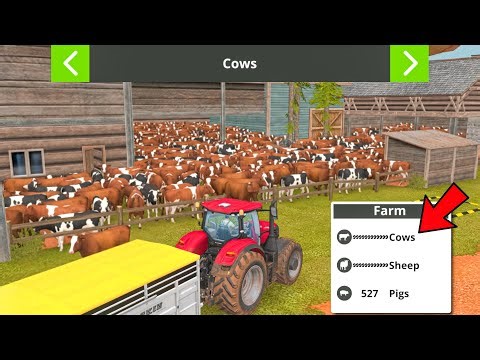 999’999’999 Cows Farm Full In Fs18 | Fs18 Multiplayer | Timelapse |