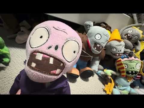 My PvZ plush collection