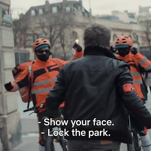 I haven't stopped thinking about this bike chase scene from Lupin | Netflix