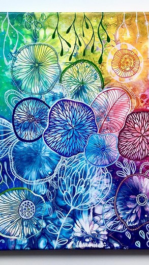 Mii Paintings on Instagram: "Wow! Amazing fluidart transformation. Big print of this special piece is still available. More info in dm. Full process is on my youtube (link in bio). #acrylicpainting #acrylicpouring #painting #art #create @youtube @ytcreators #creator #influencer @fluidart_daily @vangoghartgallery @art @arts_help @artist_studio_post @daily_art_posted @dailyart_viral @dailytechtv @dailyart_unity #tempuradesign @fig.fluidart abstractart_daily #noonecares @artsharing_daily"