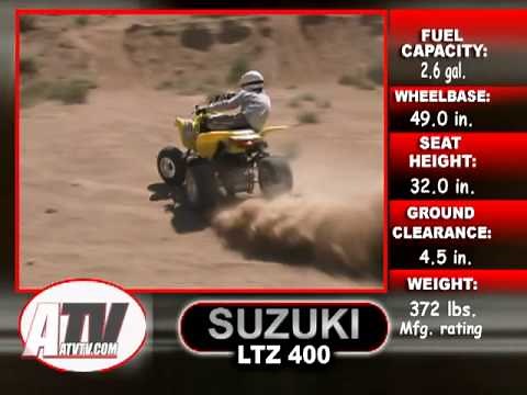 ATV Television Test - 2005 Suzuki LTZ400