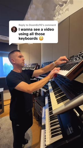 Here’s some studio jamming using my hardware, those are always a great inspiration to me and i usually start an idea playing like this and then ending up into mu laptop. I have also added some extra production around 01:13. Let me know if you like it :-) #melody #ambient #electronicmusic #chillout #keyboards #studiojam | Giuseppe Ottaviani