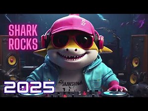 Baby Shark ROCKS Out to Hard Rock Playlist!