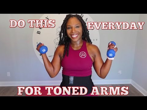 DO THIS EVERY DAY TO LOSE FLABBY ARMS ( AT HOME QUICK BURN) BODYFORDAYSCHALLENGE!