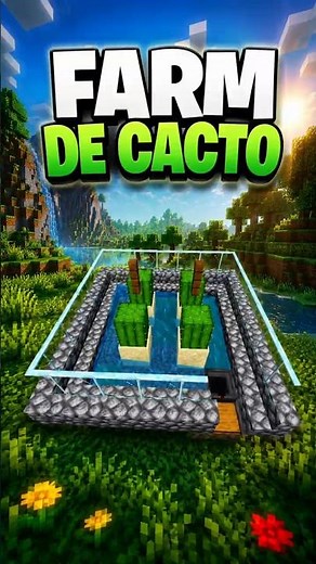 AUTOMATIC CACTUS FARM in Minecraft