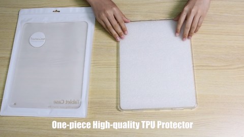 Case for 12.9 iPad Pro, Compatible for 12.9 inch iPad Pro Case (2022-2020 6th/5th/4th Gen) Classic Clear Tablet Cover, Shockproof TPU Gel Silicone, Slim and Protable