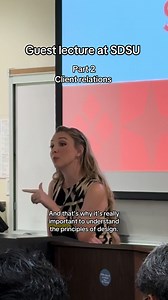 Interior Design Career Talk at San Diego State