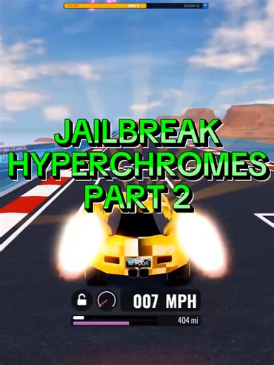Jailbreak Hyperchromes Guide Pt2 #roblox #jailbreak #value #guide #information #tutorial