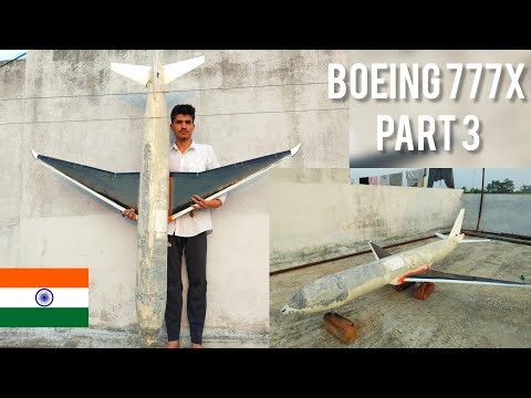 We build a Giant remote control Boeing 777x part 3 |RC INDIA
