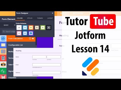 Jotform - Lesson 14 - Form Product List Field