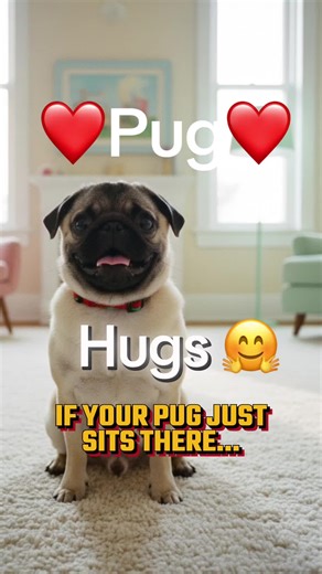 Pugs aren’t stubborn like people think. They were bred to be companion dogs, which means they respond more to tone, engagement, and connection than strict commands. That “pause” is often social awareness, not defiance. Hashtags: #pugfacts #pugbehavior #dogpsychology #puglife #smalldogfacts