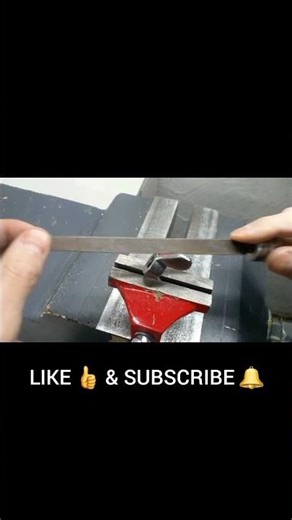 Filing a Nut by Hand | Metal Refining Process