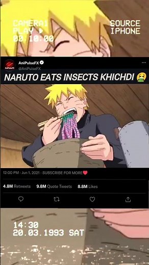 Fukasaku’s Special Dish for Naruto 🤮🍲 | Funny Naruto Scene