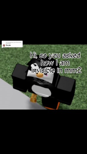@danxgerous_ari antworten How to be invisible in mm2! You can‘t get banned for this. #roblox #mm2 #mm2roblox #foryou #foryoupage #4u #tut #tutorial