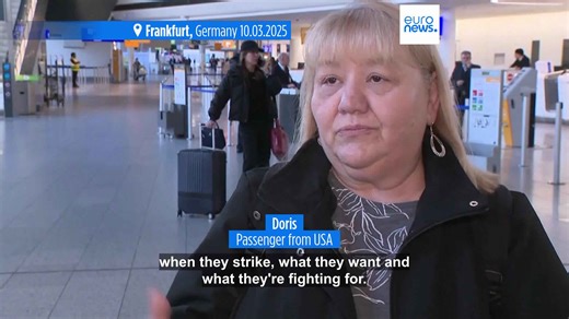 Thousands of flights cancelled across Germany due to major strike action at 13 airports