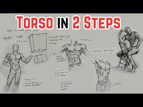 How to Master Drawing the Torso with SIMPLE SHAPES | Step-by-Step Tutorial