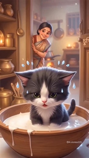 cat funny story 🤣#shorts