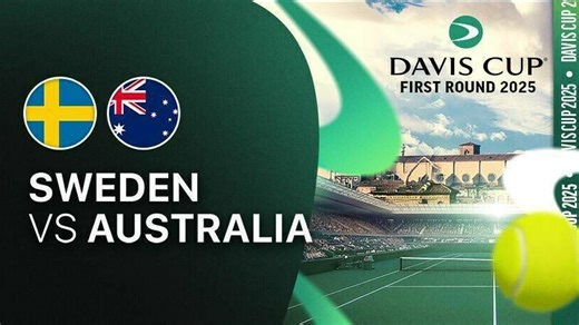 Sweden vs Australia - Full Match | Davis Cup First Round 2025