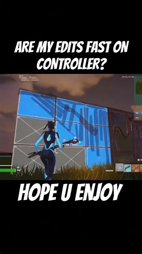ARE MY EDITS FAST ON CONTROLLER? #fortnite #fortniteedits #fortnitecontroller #gaming