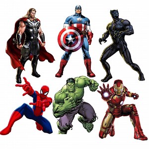 Super Heroes Png Bundle, Super Heroes Set, Super Hero Clipart Set, Instant Download - Etsy