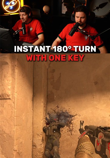 Instant 180° Turn With One Key — Best Bind in CS2 #cs2 #counterstrike #gaming