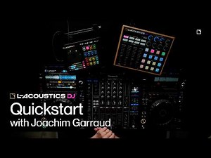 L-Acoustics DJ Quickstart with Joachim Garraud