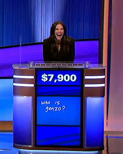 Celebrity Jeopardy! on Instagram: "Living for these three's reactions to "The Muppets" as the Final Jeopardy! category. @jackietohn levels up as a semifinalist 來"