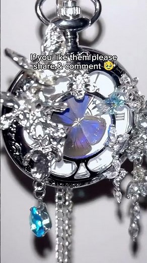 This is “modern jewelry” now… I spent 2 years making THESE 😭#butterfly #jewelry #uniquegifts #watch