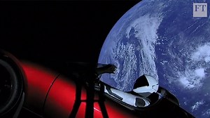 Here's footage from SpaceX's Falcon Heavy rocket as it orbits earth. Complete with Elon Musk's own Tesla Roadster on board. Read more: http://on.ft.com/2C2Ay3V | Financial Times