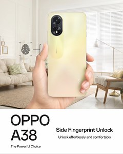 10K views · 192 reactions | Opt for #ThePowerfulChoice that is OPPO A38! It’s made with a unique OPPO Glow design, has an effortless unlocking system, and built to be durable against water and dust while still comfortable to hold. Get your #OPPOA38 today for only P7,999! Available in stores and online. Lazada: https://bit.ly/OPPO-A38-LZD Shopee: https://bit.ly/OPPO-A38-SHP Learn More: https://bit.ly/3QwoKR7 | OPPO | Facebook
