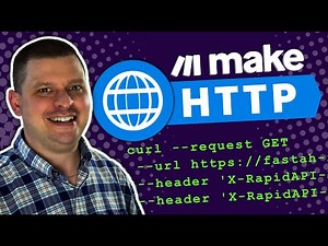 Make.com HTTP (Integromat) Setup for cURL API GET Request