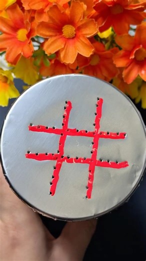 Draw red grid #️⃣❤️ #asmr #satisfying #relaxing #art #drawing #oddlysatisfying #shortvideo #trend