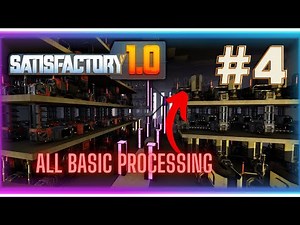 How to use TRACTORS for BASIC PRODUCTION | Ultimate Let's Play | E4 | Satisfactory 1.0