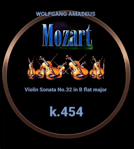 #mozart #모차르트 #k.454 #Violin Sonata No.32 in B flat major