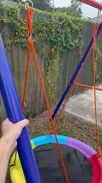 See this swing set up close