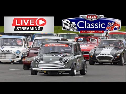 CSCC LIVE Classic Sports Car Club - Castle Combe 2nd August 2025