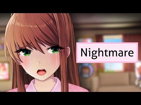 Monika had a nightmare... | Monika After Story: A DDLC Mod