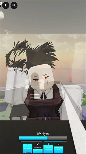 Filthy monkey who can't even use jujutsu. 🧠👅#roblox #jujutsushenanigans #jjs