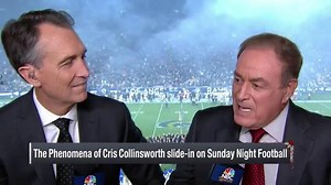 DJ breaks down Chris Collinsworth's slide-ins on 'SNF'