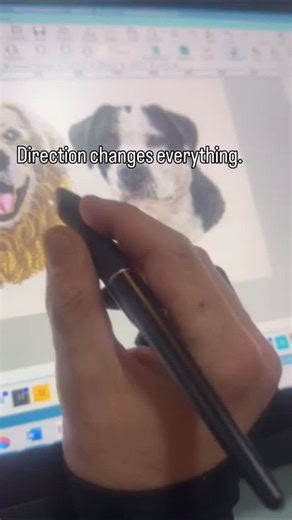 kleinestickerei byB-stick on Instagram: "This is the final result. And this is why embroidery digitizing is NOT automatic. Every stitch direction is placed manually to create depth, texture and realism. That’s why good digitizing takes time. If you found this helpful: 👉 like this reel 👉 follow for more embroidery tips #embroiderydigitizing #machineembroidery #embroiderydesign #embroiderytips"