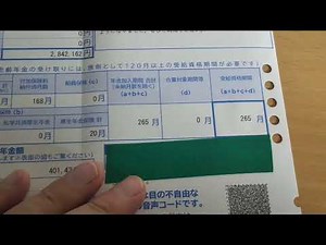 ねんきん定期便（令和4年度）